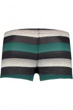 Pm Santa Cruz Stripets Oneill férfi fekete/fehér/zöld színű úszónadrág