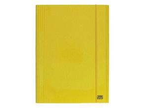 Spirit: Sárga színű gumis mappa A/4-es méretben