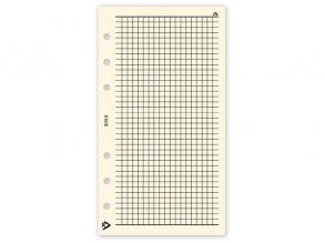 Realsystem 2/513 négyzethálós jegyzet gyűrűs naptár kiegészítő