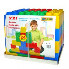 Wader építő elemek, XXL, 24v db