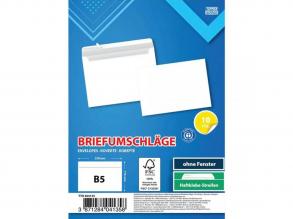 Spirit: Fehér boríték B5 25x17cm 10db-os csomag