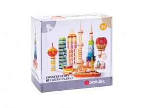 Fa építőelemek, 200 db