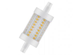 LEDVANCE , LED LINE R7s P , LED égő , R7s , 8 W , 2700 K , Meleg fehér , IP20 , Fehér