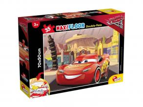 Verdák 2 az 1-ben maxi 35db-os puzzle és színező 70x50cm - Lisciani