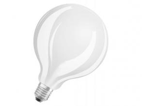 LEDVANCE , LED CLASSIC Globe DIM P , LED égő , E27 , 11 W , 2700 K , Meleg fehér , Dimmelhető , IP20 , Fehér