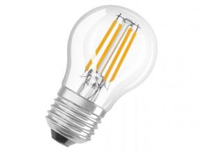 LEDVANCE , LED CLASSIC P P , LED égő , E27 , 5.5 W , 2700 K , Meleg fehér , IP20 , Átlátszó