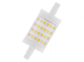 LEDVANCE , LED LINE R7s DIM P , LED égő , R7s , 9.5 W , 2700 K , Meleg fehér , Dimmelhető , IP20 , Multi color