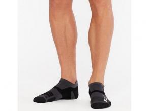 Vectr Ultralight No Show 2XU unisex fekete színű training zokni
