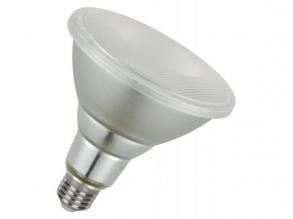 LEDVANCE , LED PAR38 P , LED égő , E27 , 13.5 W , 2700 K , Meleg fehér , IP65 , Átlátszó