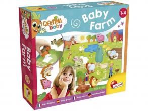 Carotina baby: Farmos puzzle és formaillesztő játék - Lisciani