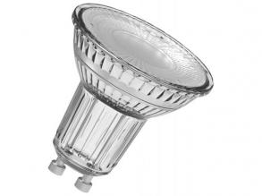 LEDVANCE , LED PAR16 P , LED égő , GU10 , 4.3 W , 4000 K , Hideg fehér , IP20 , Átlátszó