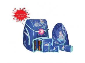 Spirit: Sellő kék 5db-os iskolatáska szett kiegészítőkkel