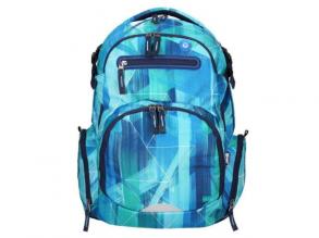 Spirit: Stinger kék mintás prémium ergonomikus iskolatáska hátizsák