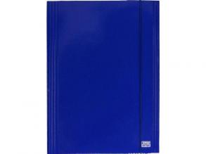 Spirit: Kék karton gumis mappa A4 900g-os