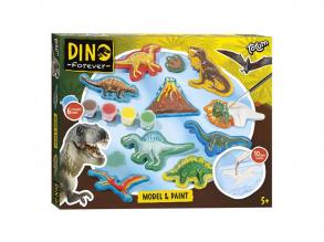 Totum Gipszkiöntő és festő készlet - Dinoszaurusz