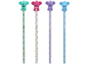 Spirit: HB grafit ceruza koala radírral több színben