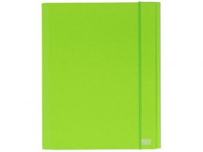 Spirit: Neon zöld gumis karton mappa a4-es 30mm-es vastagsággal