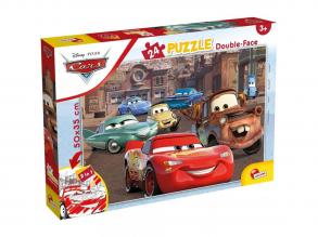 Verdák 2 az 1-ben 24db-os puzzle és színező 50x35cm - Lisciani