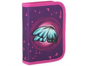 Spirit: Blue Butterfly 3D mintás kihajtható töltött tolltartó 50db