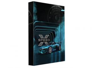 Spirit: X-Speed sportautós füzetbox gumipánttal A/4-es méretben