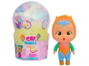 Cry Babies: Varázskönnyek - Happy Flower narancssárga baba