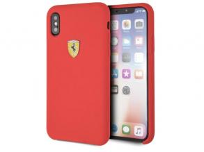 Ferrari iPhone X/XS SF szilikon piros tok