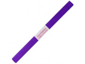 Spirit: Krepp papír lila színben 200x50cm