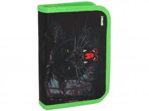 Spirit: Párduc mintás töltött kihajtható tolltartó 28db-os