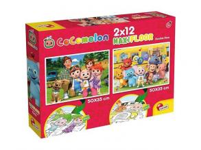Cocomelon Maxi puzzle 2x12db-os szett - Sétáljunk!