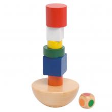 Fa asztali egyensúly játék