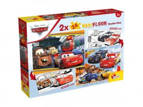 Verdák 2 az 1-ben 2x24db-os maxi puzzle és színező - Lisciani