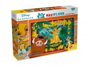 Az Oroszlánkirály 2 az 1-ben 60db-os maxi puzzle és színező 70x50cm - Lisciani