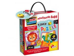 Montessori Baby: Touch Puzzle - Állatok