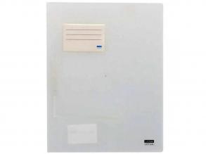 Spirit: Áttetsző lefűző mappa kártyatartóval A4