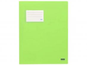 Spirit: Lefűző mappa kártyatartóval lime zöld színben A4