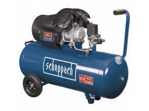 Scheppach HC 120 dc - kéthengeres olajkenésű kompresszor, 10 bar, 100 l