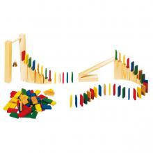 250 darabos színes dominó játék