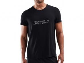 Contender S/S Tee 2XU férfi fekete/fehér színű training póló