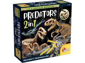 I m Genius Predator 2 az 1-ben régész szett - Lisciani