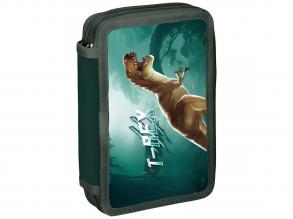 Spirit: T-rex kétszintes töltött tolltartó 28db-os 13x6x19,5cm
