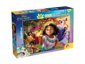 Disney Encanto 2 az 1-ben 108 db-os puzzle és színező 70x50cm - Lisciani