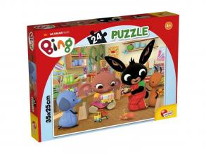 Bing és barátai a boltban 24db-os puzzle 35x25cm - Lisciani