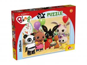 Bing és barátai Boldog Születésnapot! 24db-os puzzle 35x25cm - Lisciani