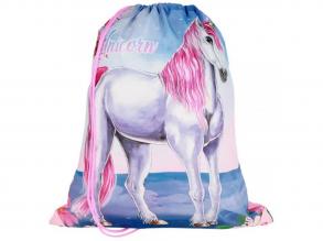 Spirit: Unicorn Magic mágikus unikornis tornazsák, sportzsák 33x47cm