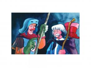 Mátyás király és a varga diafilm