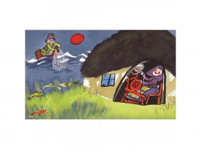 Puskin: Mese a halászról meg a kishalról diafilm