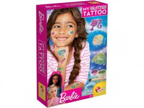 Barbie csillámtetoválás szett - Lisciani