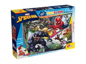 Pókember 2 az 1-ben maxi 150 db-os puzzle és színező 70x50cm - Lisciani