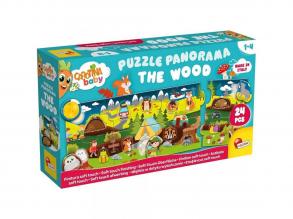Carotina baby: Az erdő panoráma puzzle 24db-os - Lisciani
