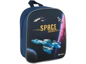 Spirit: Space Journey űrhajó 3D mintás ovis lekerekített hátizsák 30x25x12cm